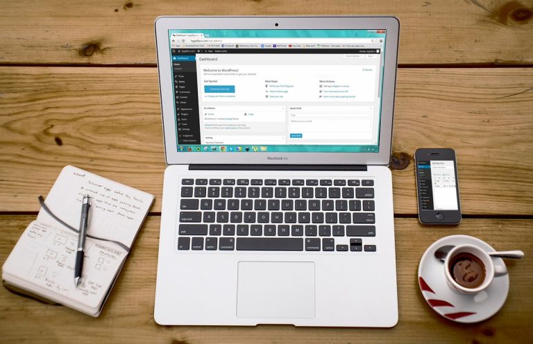 Laptop, wordpress, wordpress design — Building a Solid Financial Foundation Through the Legacy Builder Program
