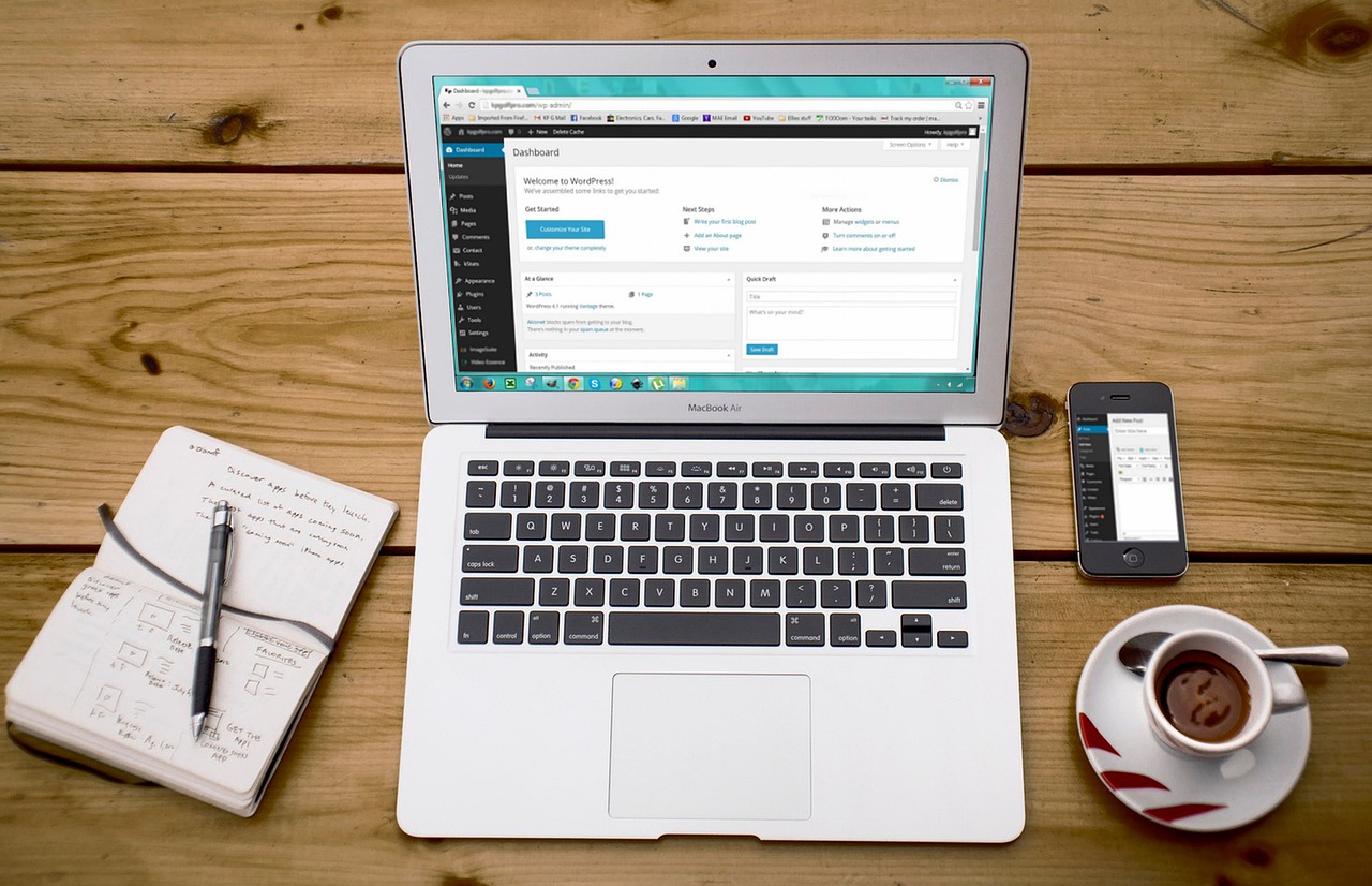 Laptop, wordpress, wordpress design — Building a Solid Financial Foundation Through the Legacy Builder Program